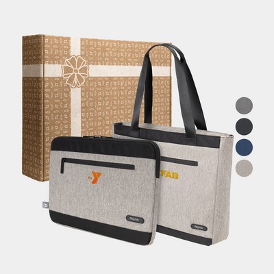 RejuVe® Executive Tote & Sleek Laptop Sleeve Gift Set
