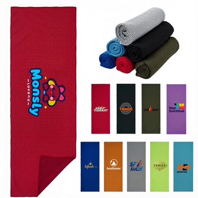 Custom Printed Breathable Cooling Sports Towel